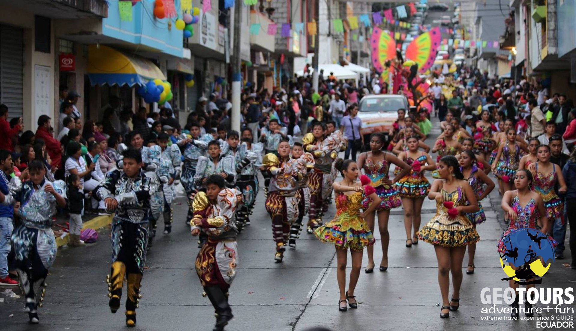Carnaval tan popular en Baños de Agua Santa
