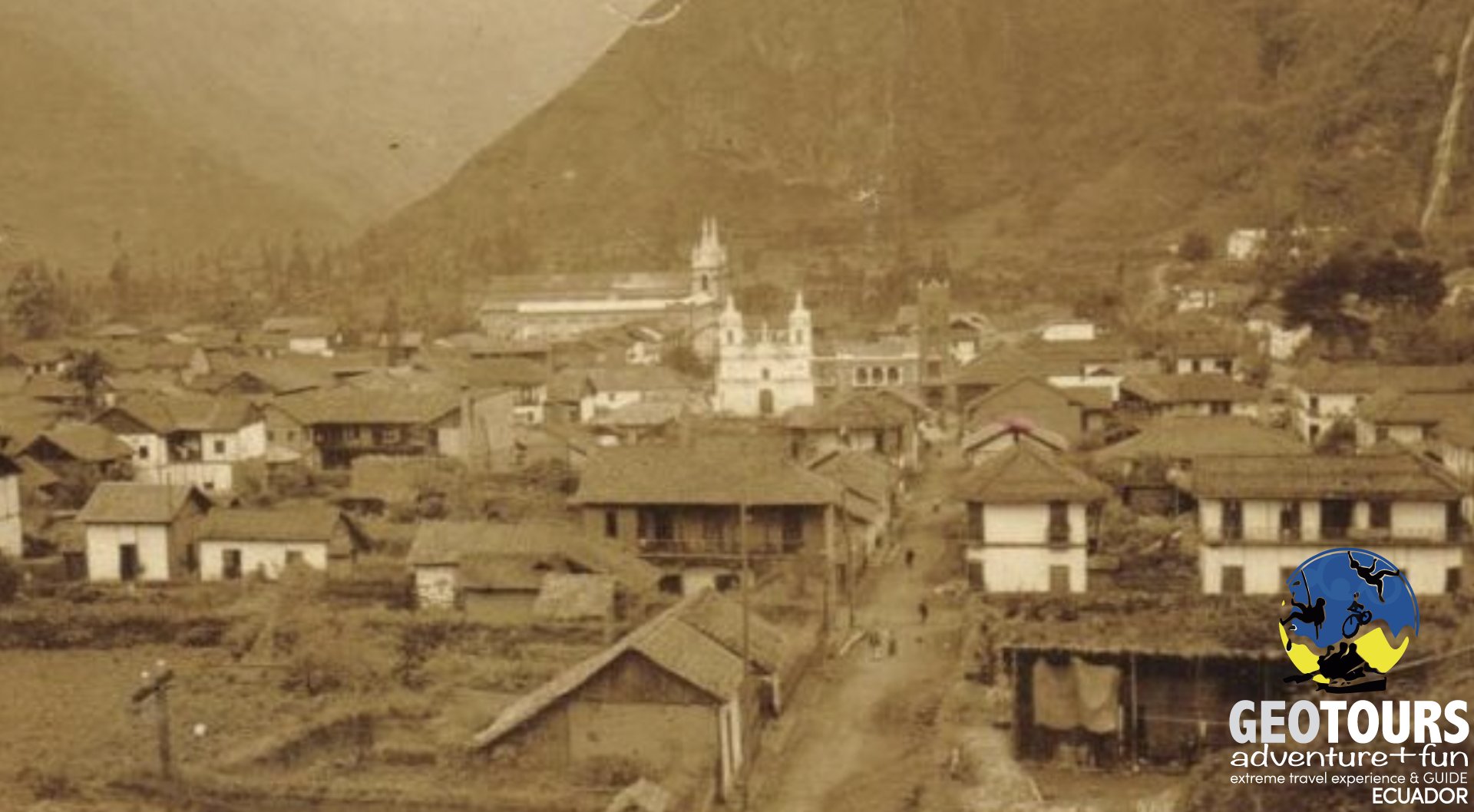 What is the history of Baños de Agua Santa?