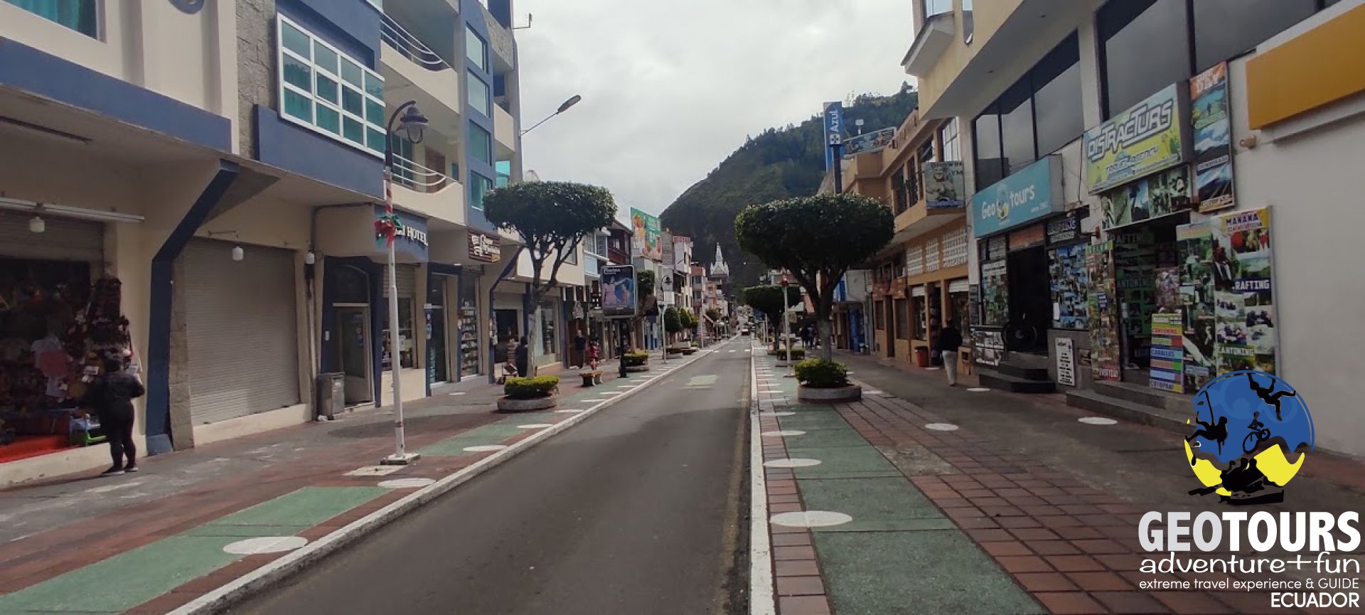 Geldautomaten in Baños, Ecuador