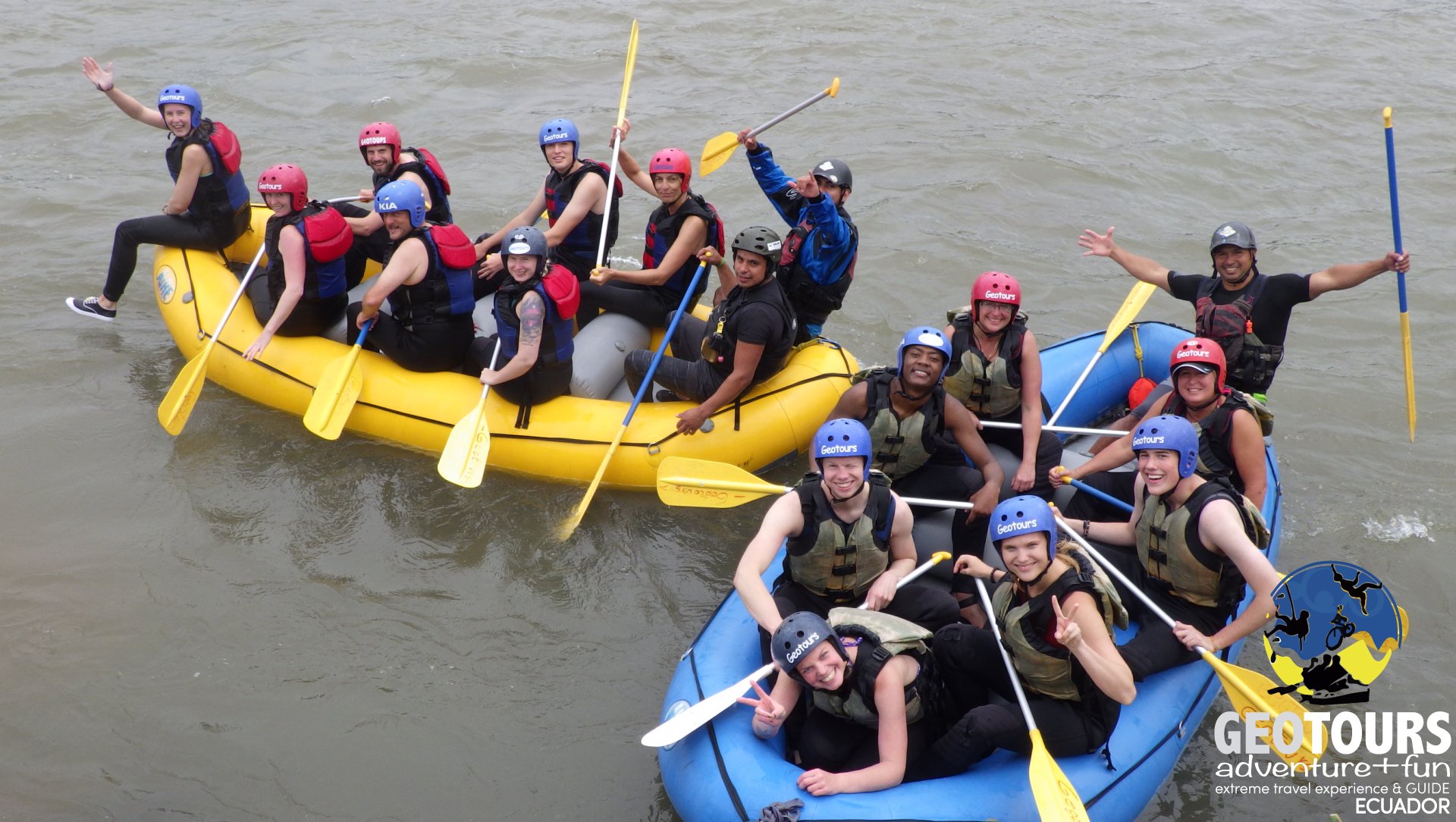 Un dí­a de Rafting en Baños de Agua Santa 