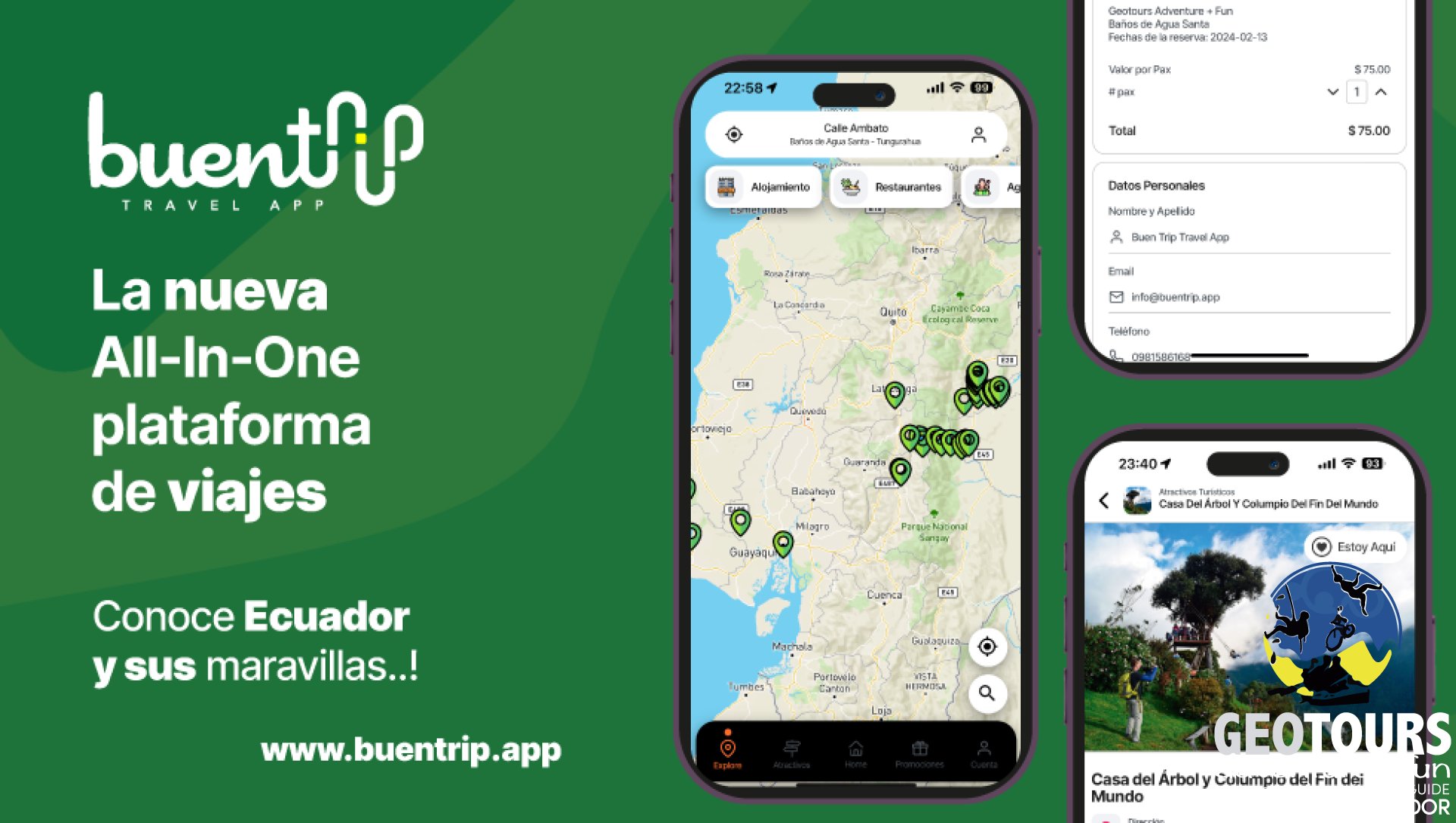 The Best Apps for Traveling in Baños de Agua Santa, Ecuador