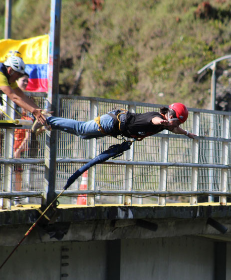 Reizigers op een excursie van Geotours in Ecuador